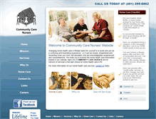 Tablet Screenshot of homehealthcareri.com